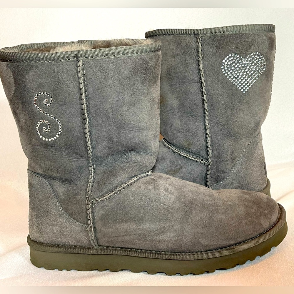 Personalized Ugg Boots Initial S - image 1